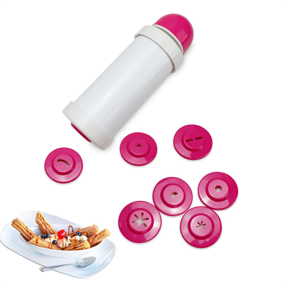 Churros Maker Gun - 1pc DIY Manual Cookie Press Maker