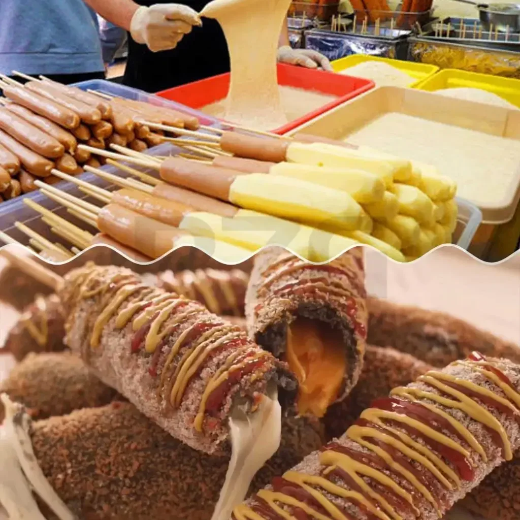 Corn Dog Stick - Large Capacity Electric Deep Fryer Commercial