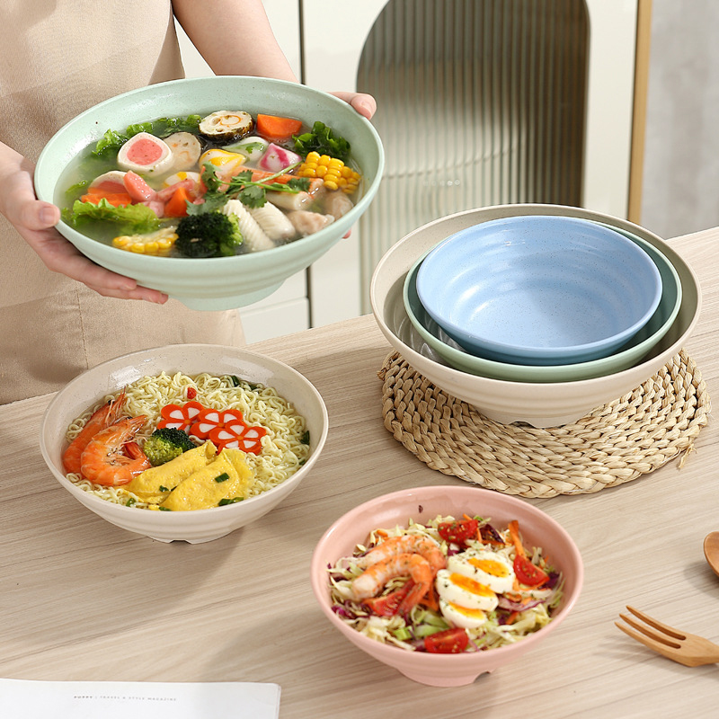 Dim Sum Basket - 7-10inch Unbreakable Japanese Ramen Bowl Noodles