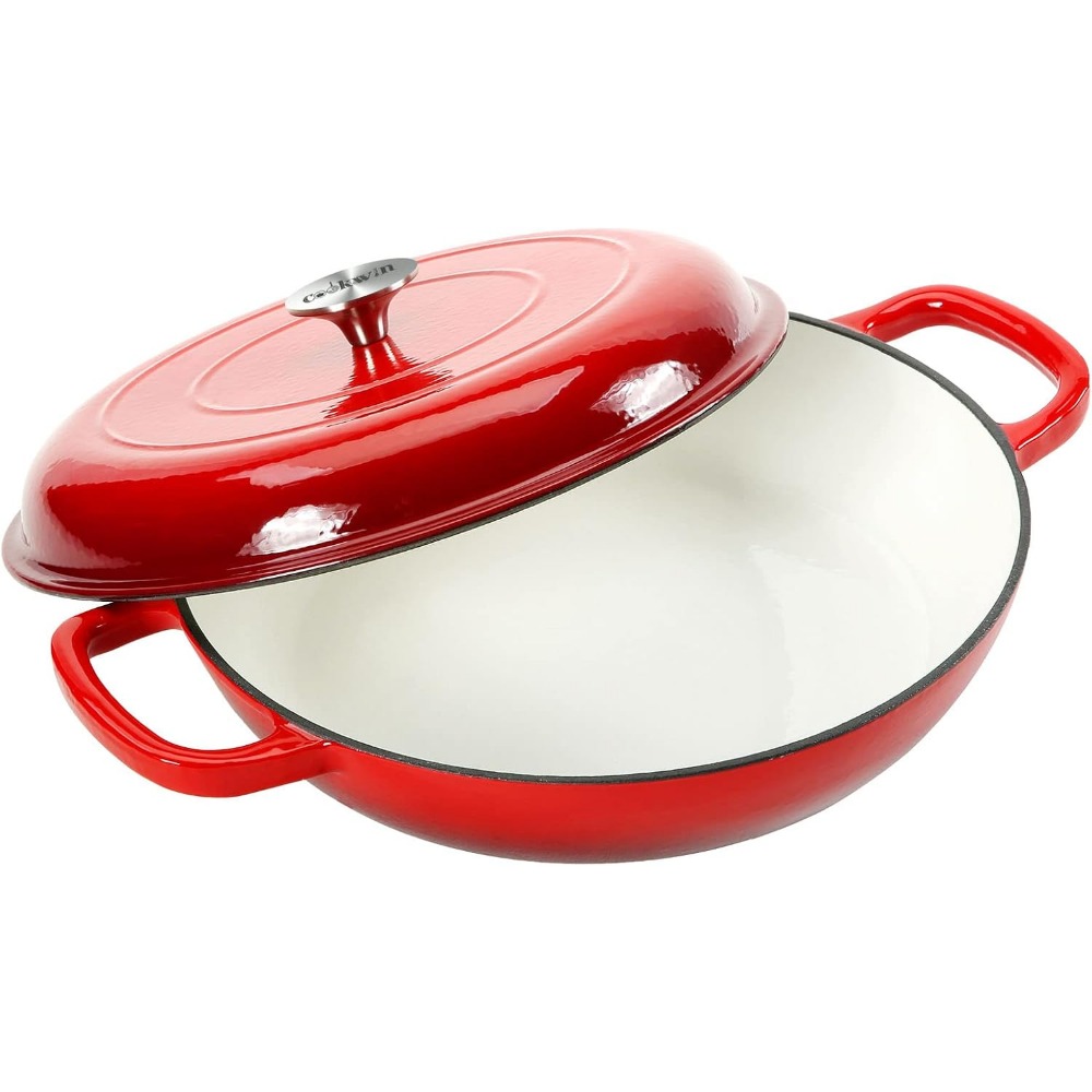 Cast Iron Corn - 4.5L Dutch Oven Soup Pot Cast