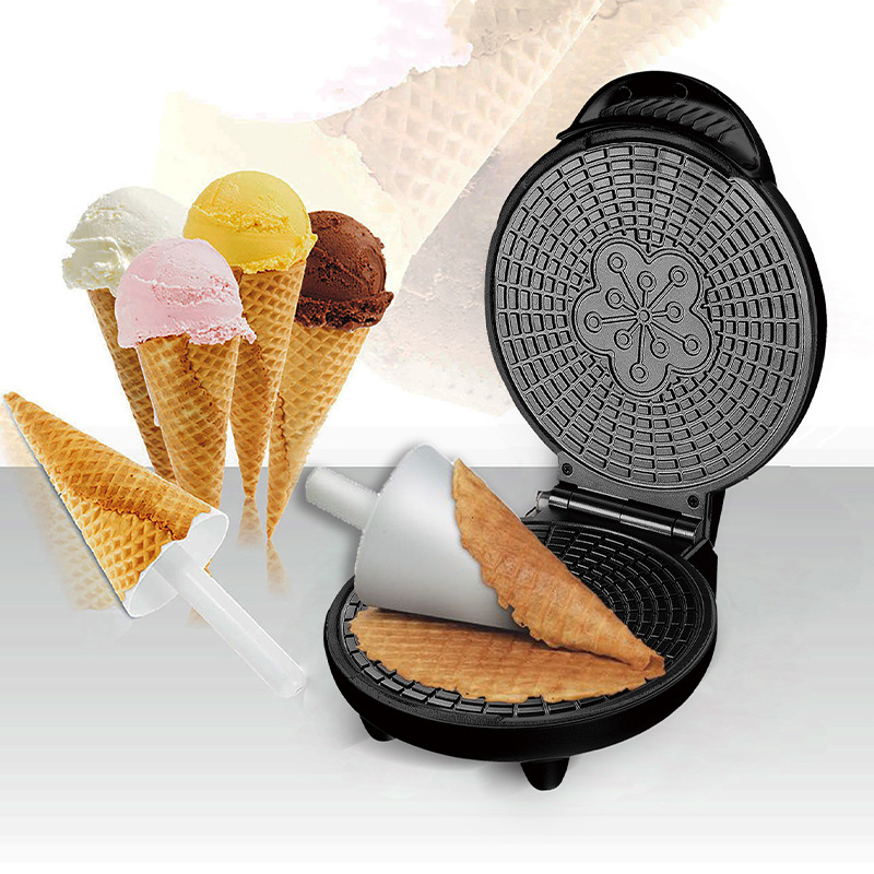 Waffle Cone Maker - Electric Crispy Egg Roll Maker Household