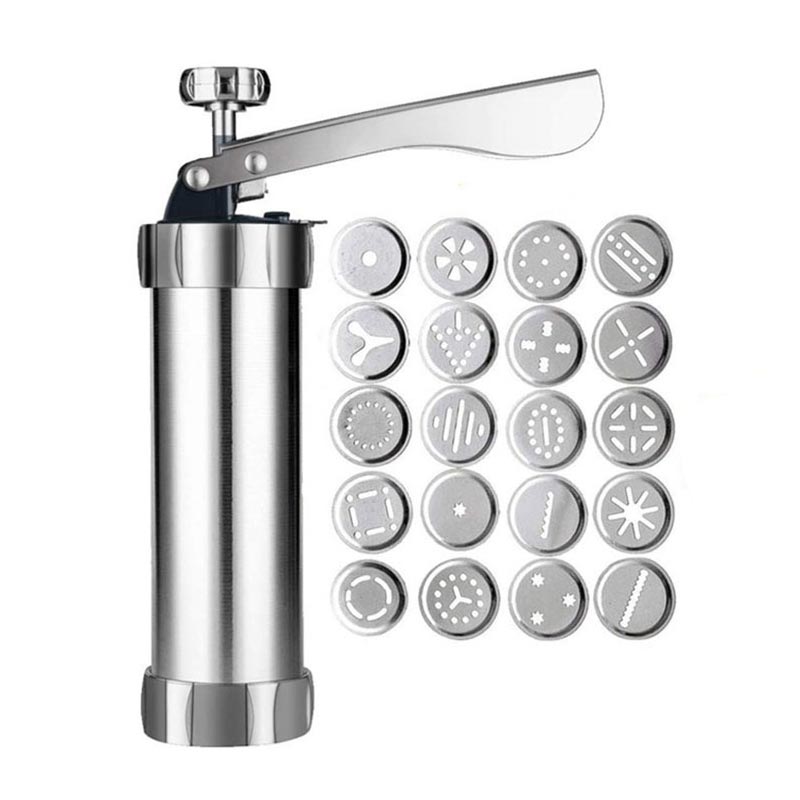 Churros Maker Gun - Multipurpose Aluminum Cookie Maker Press Kit