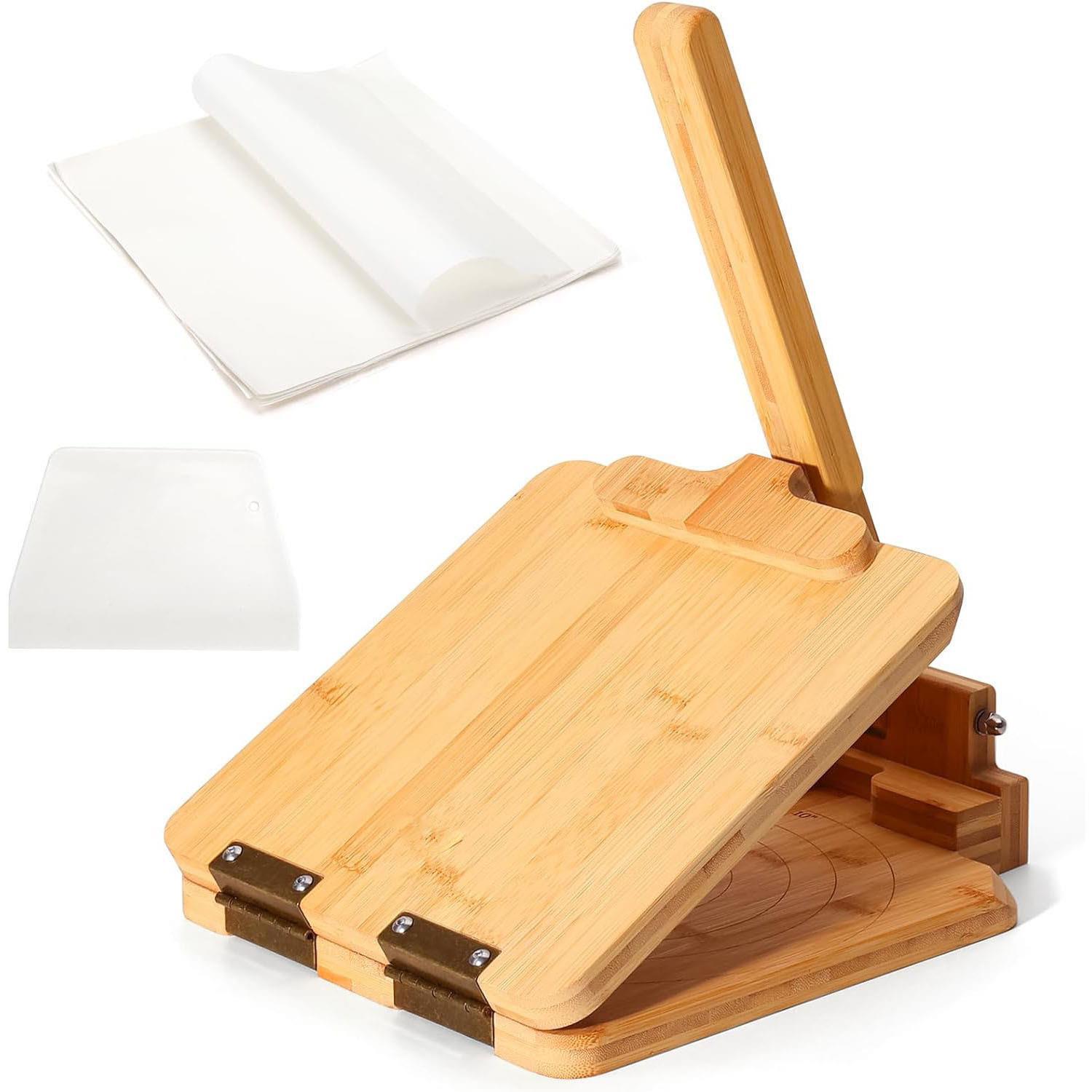 Dumpling Press Set - Hot-selling bamboo and wood tortilla maker