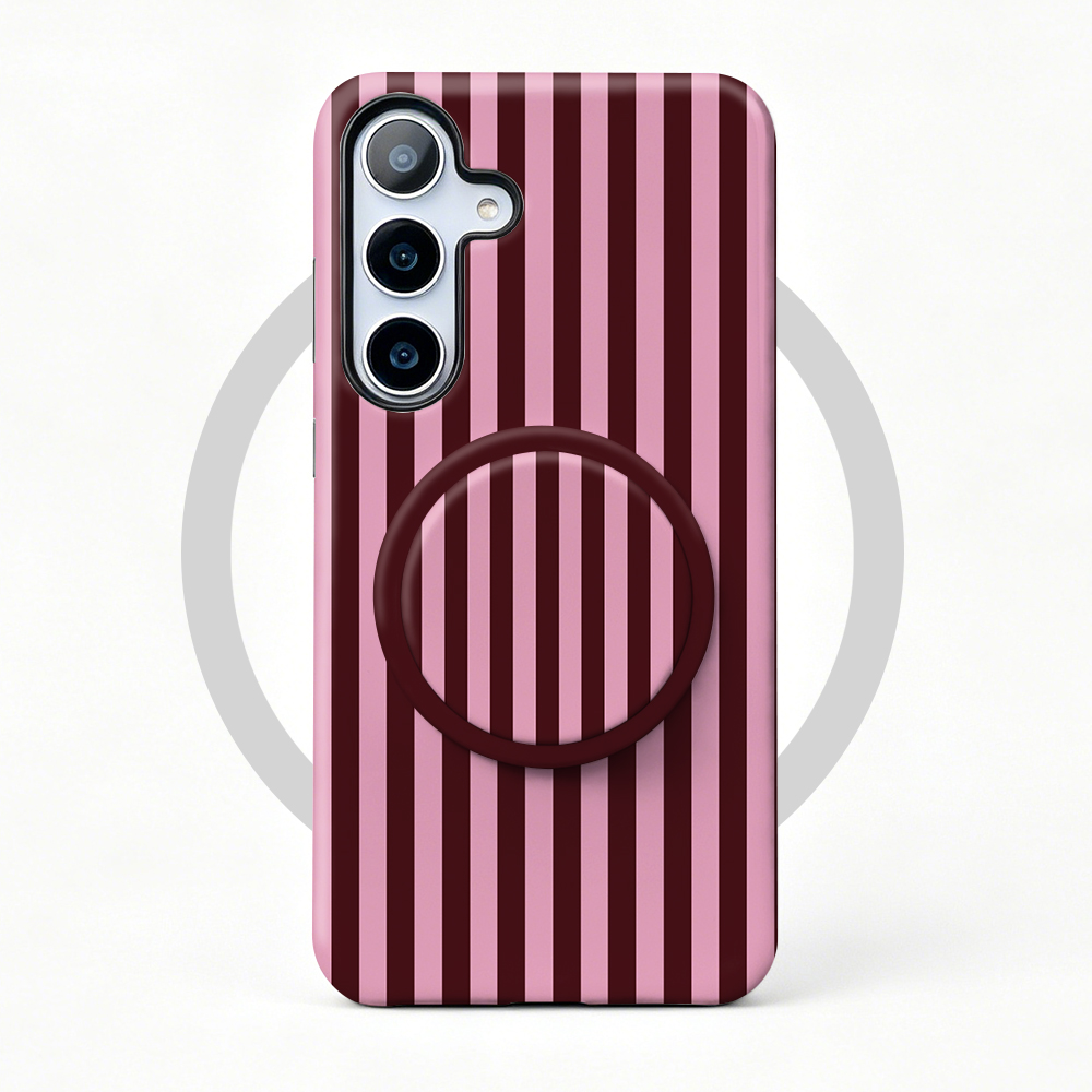 Taco Stand Holder - Stripe Magnetic Case For Samsung S26