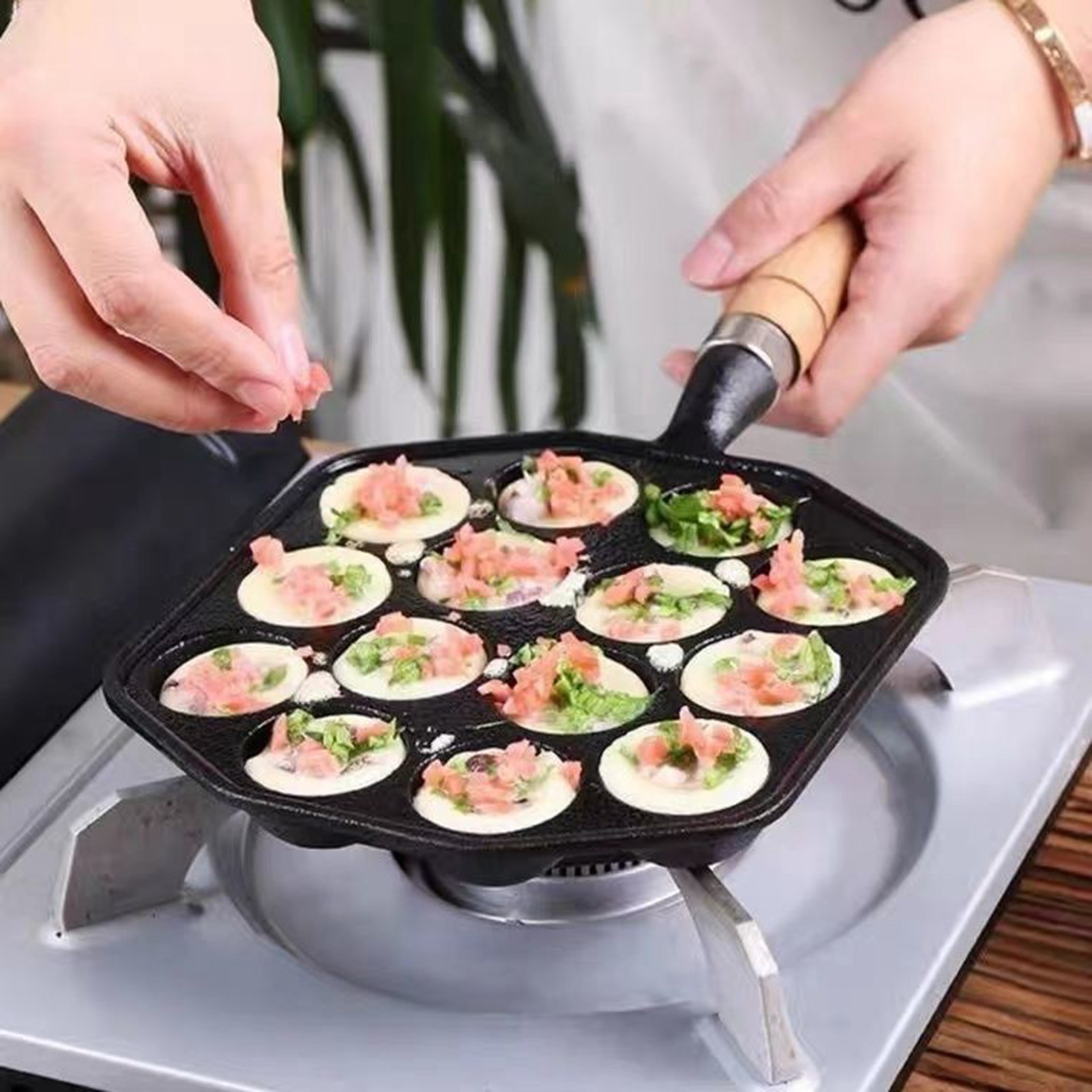Takoyaki Grill Plate - Takoyaki Grill Pan Easy To Clean