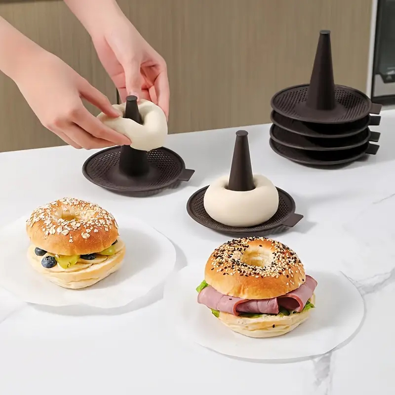 Donut Mold Silicone - 6/12pcs Baking Mold Set Silicone Donuts