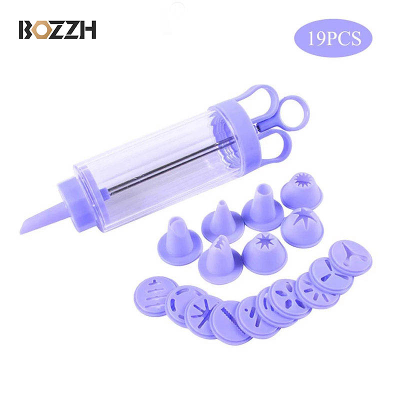 Churros Maker Gun - BOZZH DIY Manual Cookie Press Maker