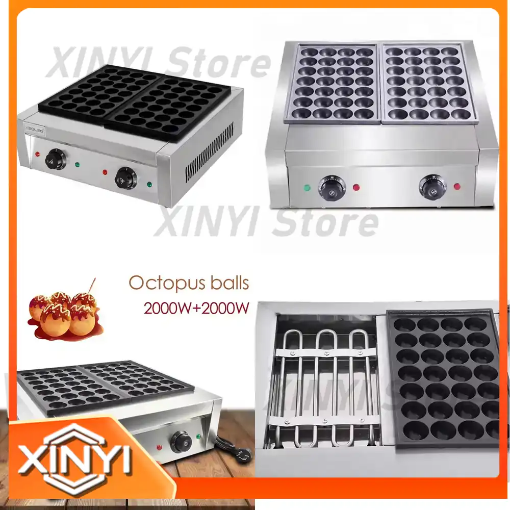 Takoyaki Grill Plate - XEOLEO for Commercial Table Top 2