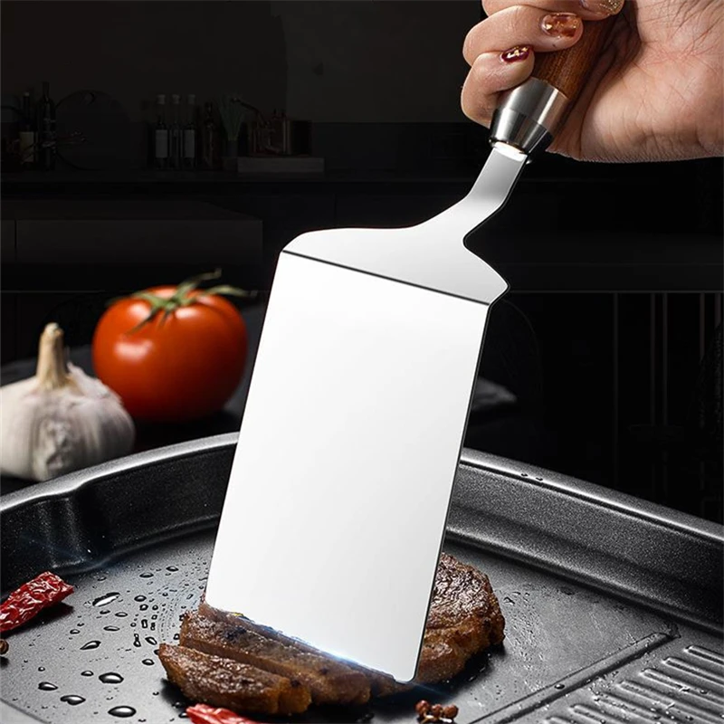 Stainless Steel Square Head St - Okonomiyaki Spatula recension och pris