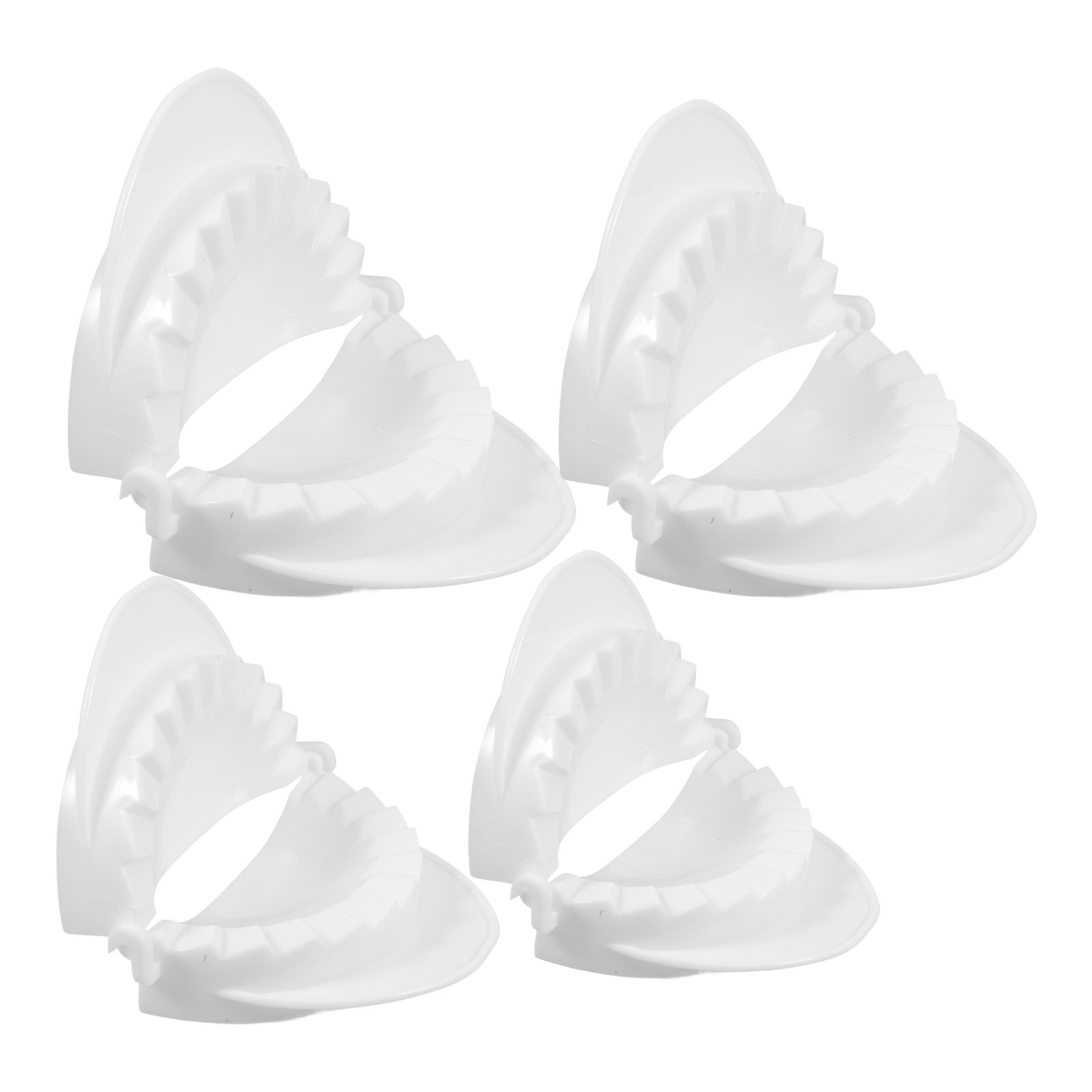 4Pcs Dumpling Maker Set PP Mat - Dumpling Press Set recension och pris