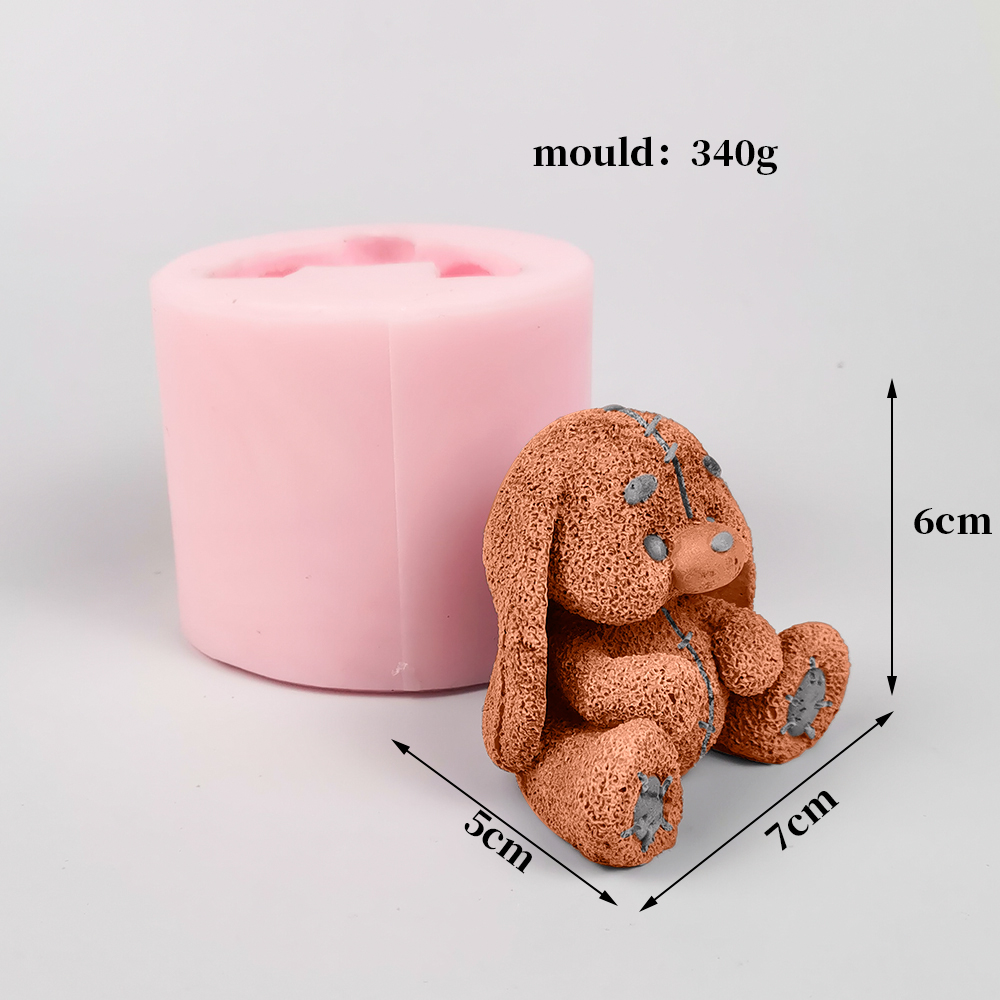 Silicone Mold 3D Cute Cartoon  - Bunny Cake Mold recension och pris