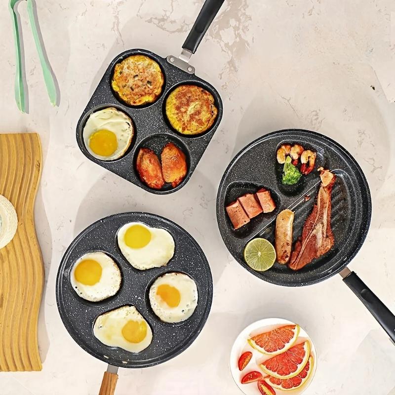 Non‑Stick Multi‑Hole Egg Burge - Mini Pancake Griddle recension och pris