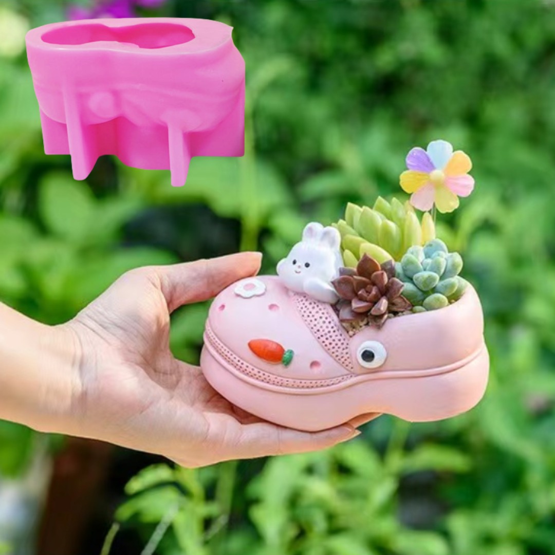 3D Animal Slippers Succulent P - Potsticker Mold recension och pris