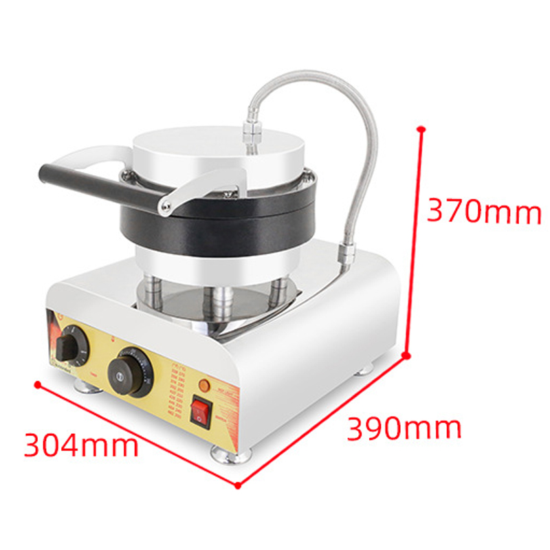 Commercial Triple-Hole Ice Cre - Waffle Cone Maker recension och pris