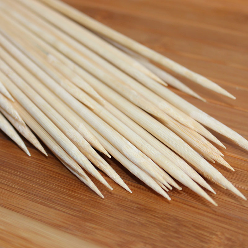 50cm x 5mm Long Disposable BBQ - Corn Dog Stick recension och pris