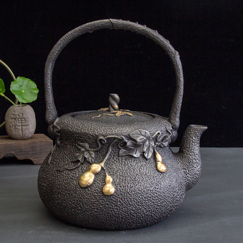 New Cast Iron Teapot Vintage T - Cast Iron Corn recension och pris