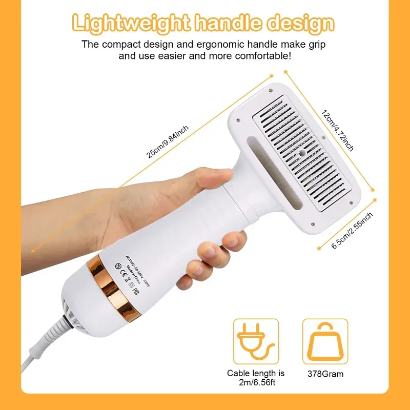2-In-1 Pet Dog Dryer Quiet Dog - Hot Dog Press recension och pris