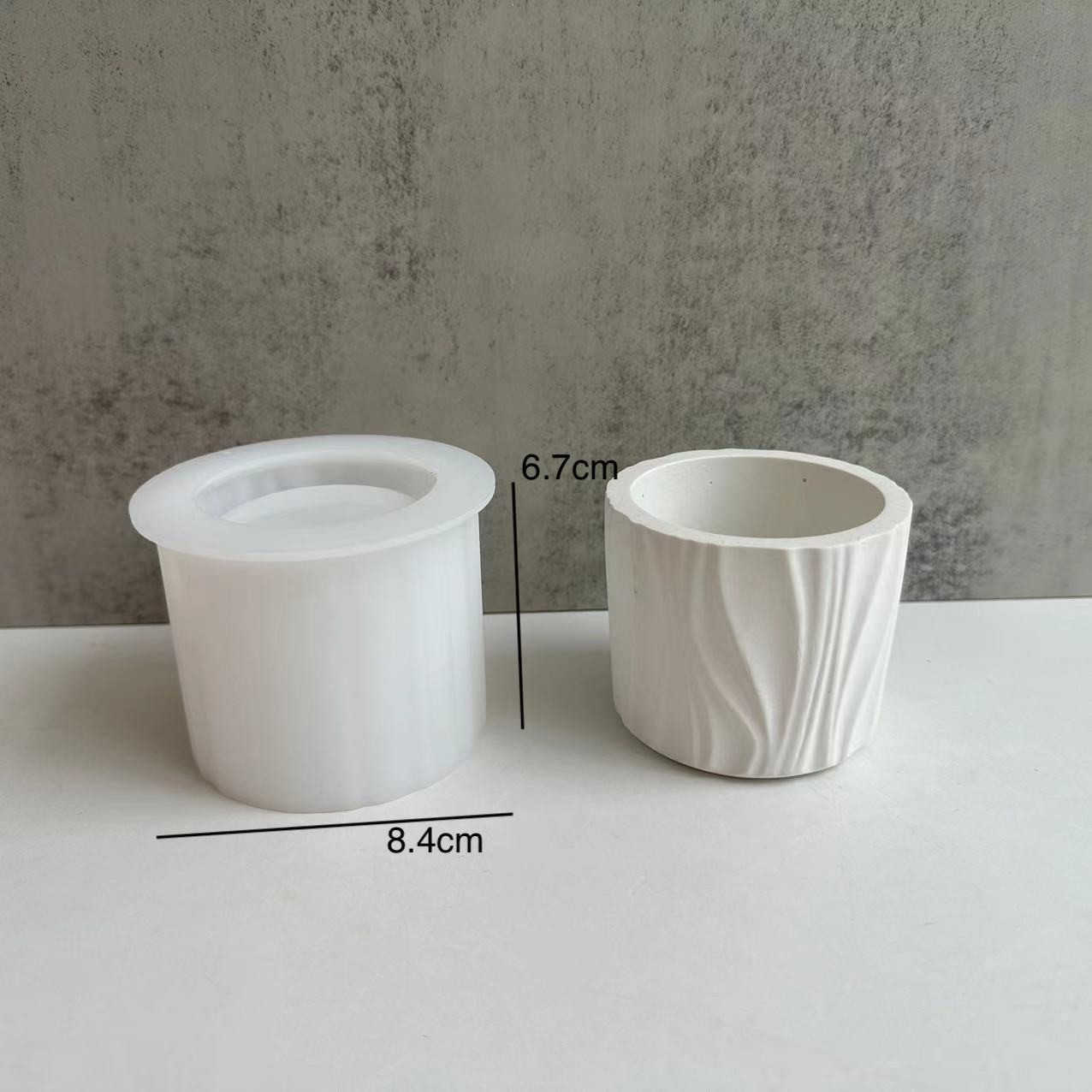 Gypsum Lined Candle Cup Silico - Potsticker Mold recension och pris