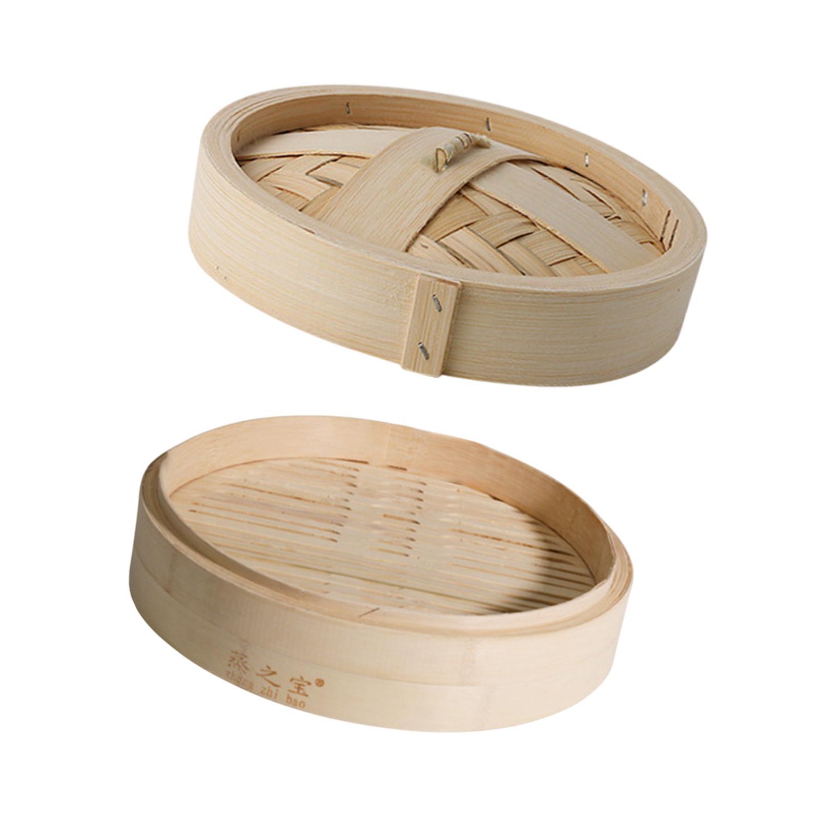 Bamboo Steamer Basket Cooker H - Bao Steamer Bamboo recension och pris