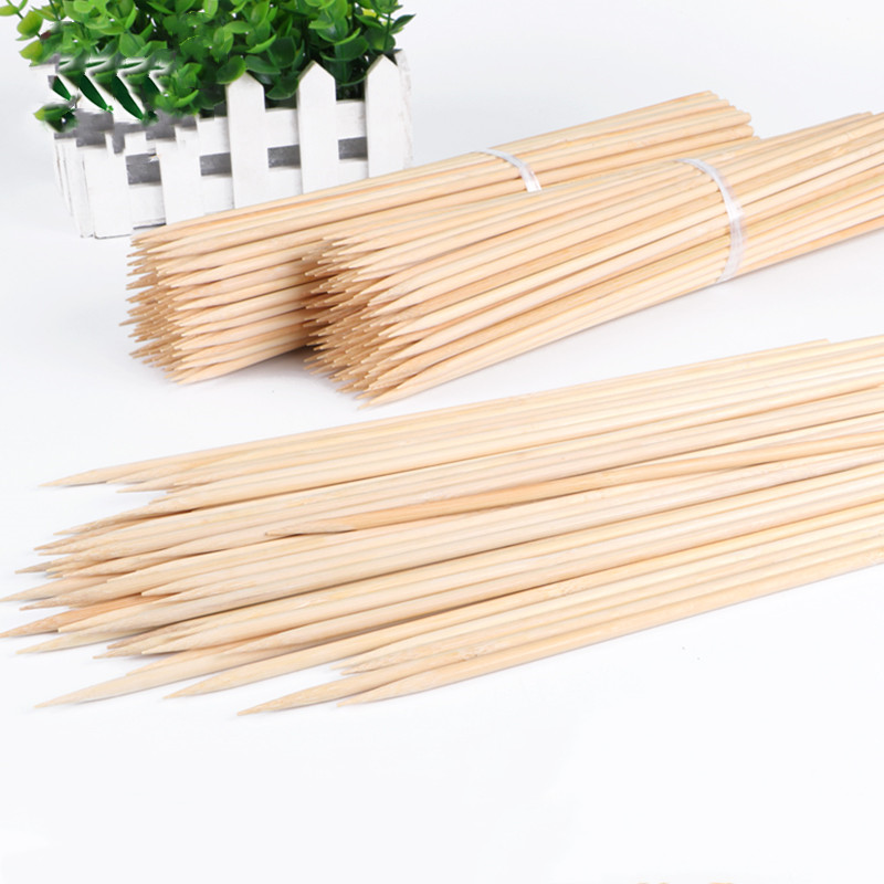 100pcs 20-50CM Disposable Food - Corn Dog Stick recension och pris