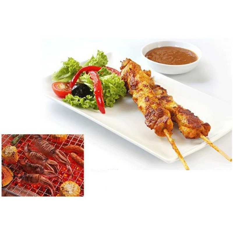 100pcs 20-50CM Disposable Food - Corn Dog Stick recension och pris