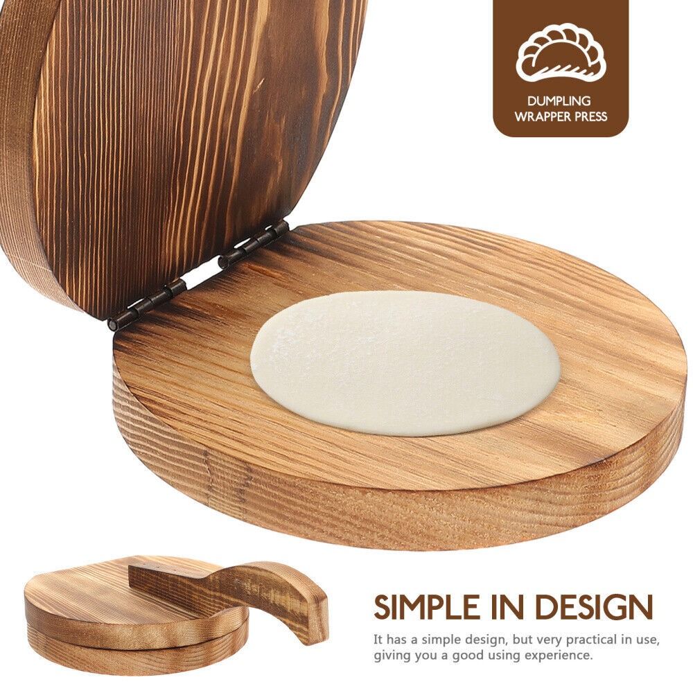 DIY Wooden Dumpling Wrapper Pr - Dumpling Press Set recension och pris