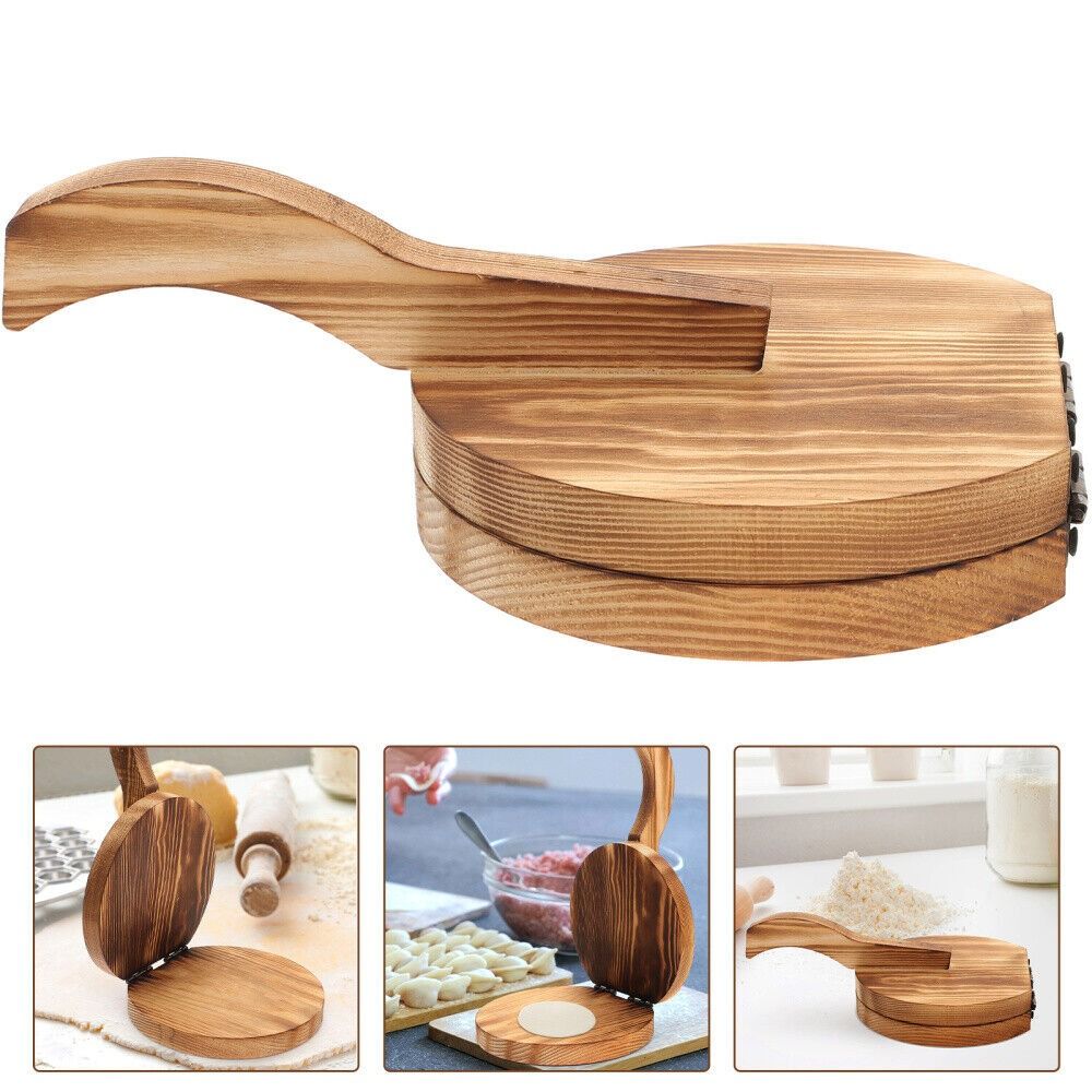 DIY Wooden Dumpling Wrapper Pr - Dumpling Press Set recension och pris