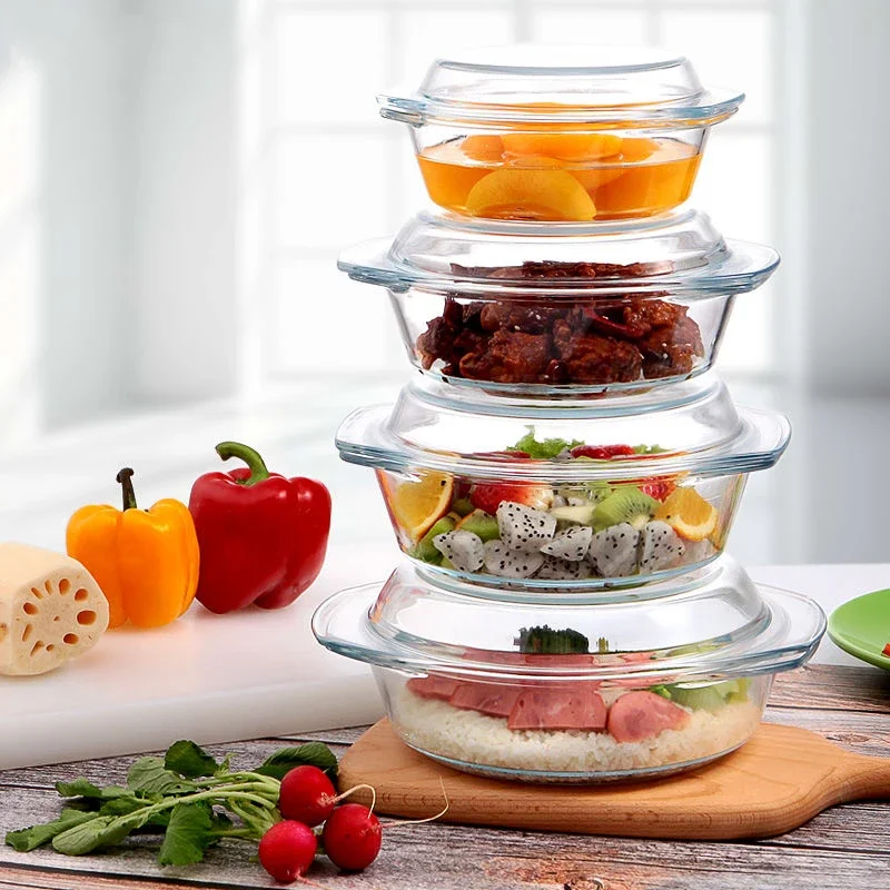 Tempered Glass Bowl with Lid H - Dim Sum Basket recension och pris