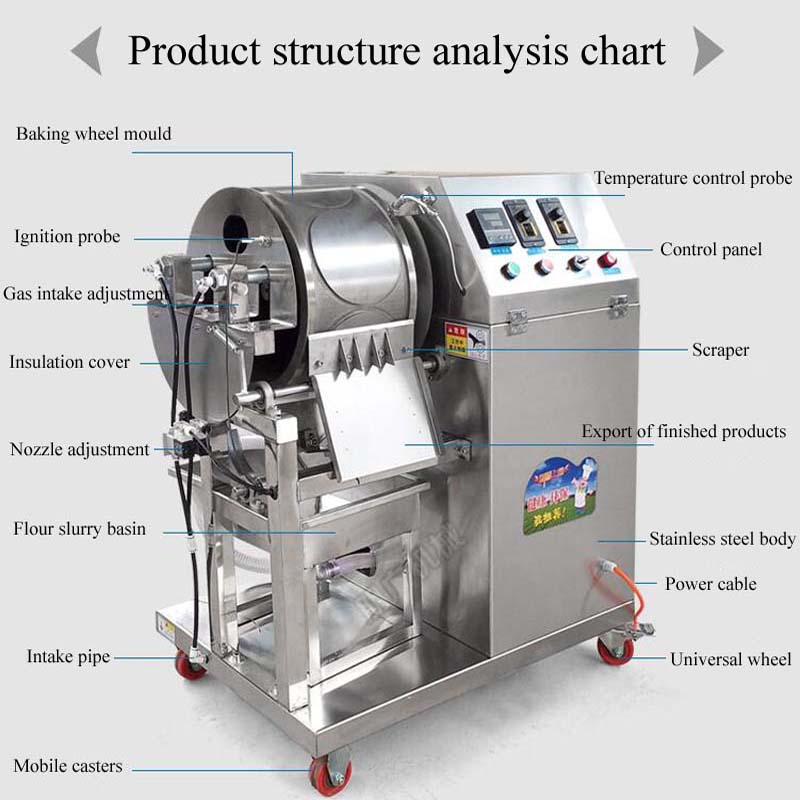Automatic Hydraulic Roast Duck - Spring Roll Wrapper recension och pris