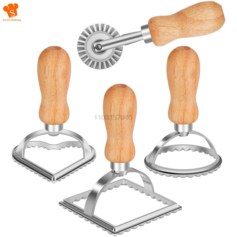 3/4Pcs Manual Pasta Molds Set  - Dumpling Press Set recension och pris
