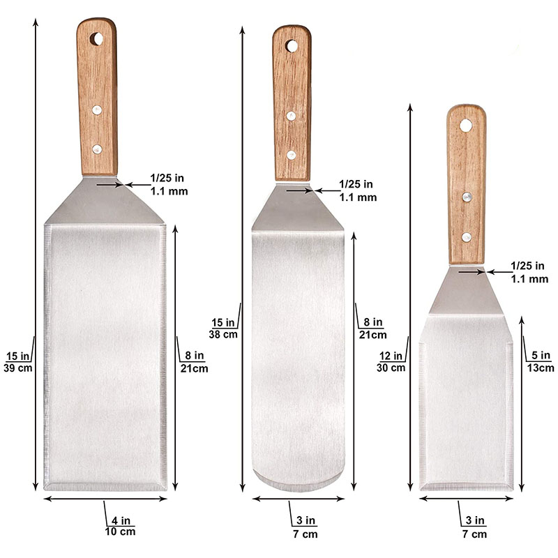 Professional Spatulas Set, Ove - Okonomiyaki Spatula recension och pris