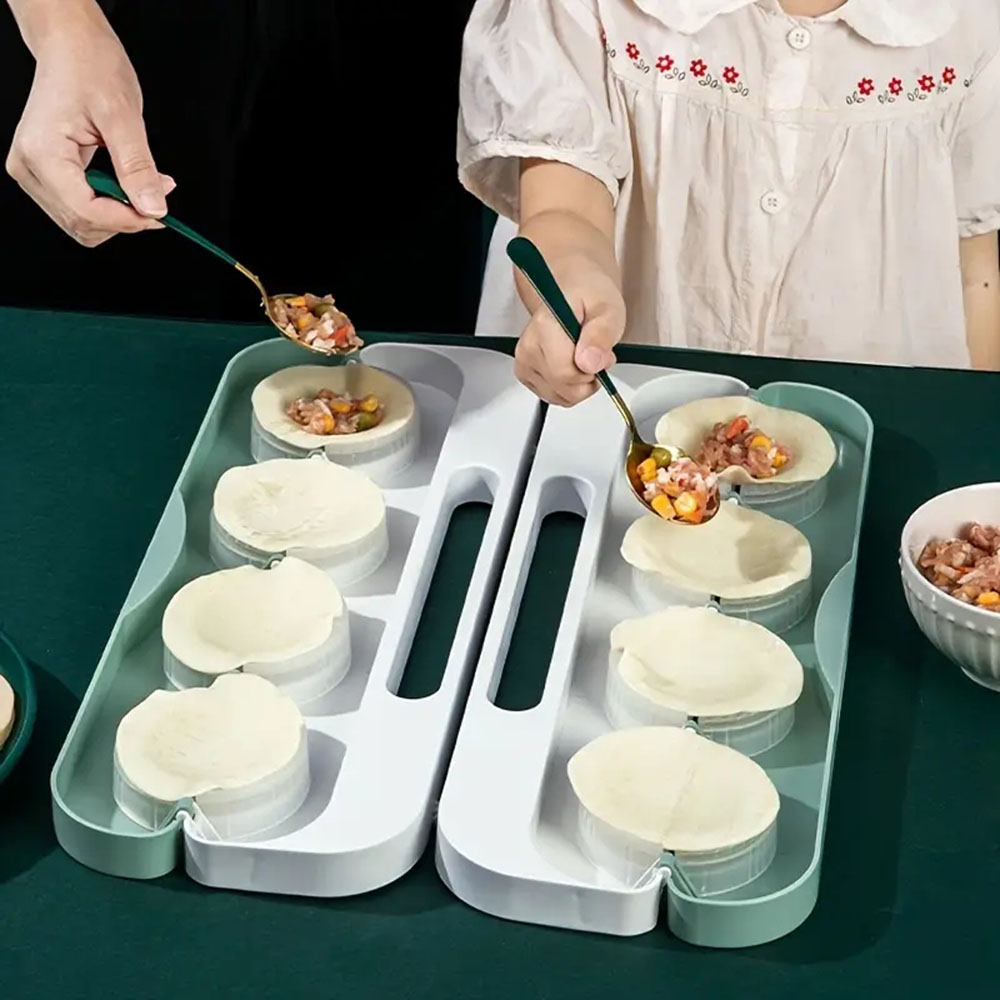DIY Dumpling Maker 8-Grid Pres - Dumpling Press Set recension och pris