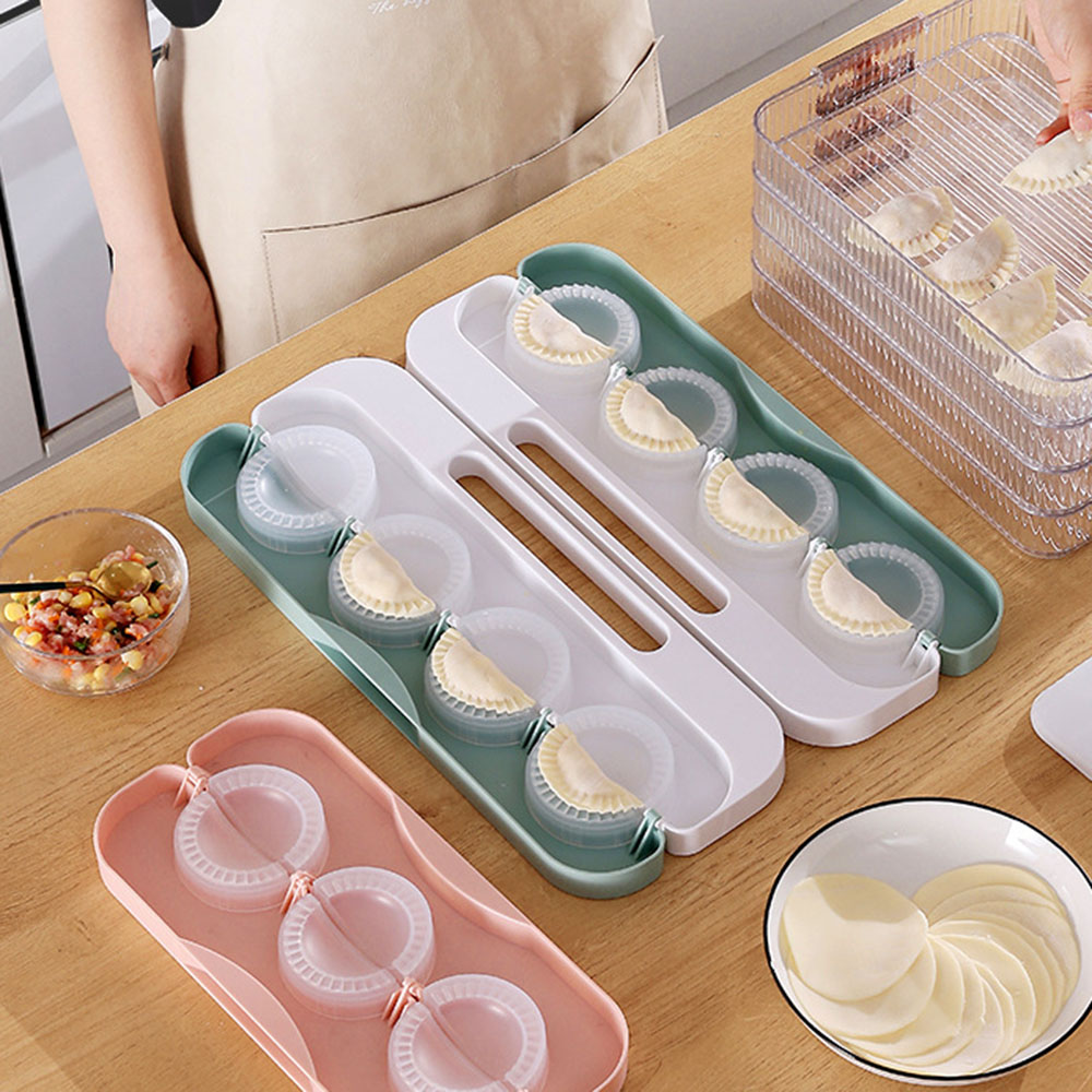 DIY Dumpling Maker 8-Grid Pres - Dumpling Press Set recension och pris