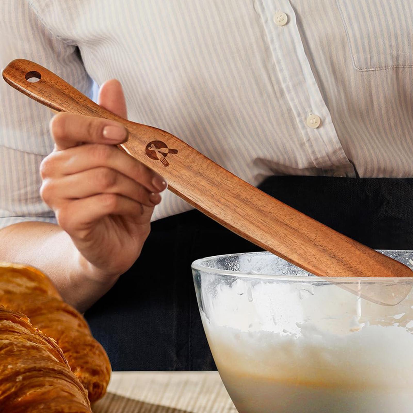 Wooden Stir Stick Narrow Jar S - Okonomiyaki Spatula recension och pris