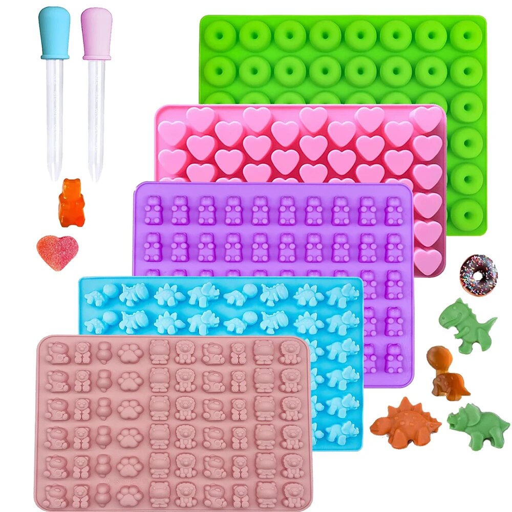 Gummy Bear Molds Silicone Mini - Donut Mold Silicone recension och pris
