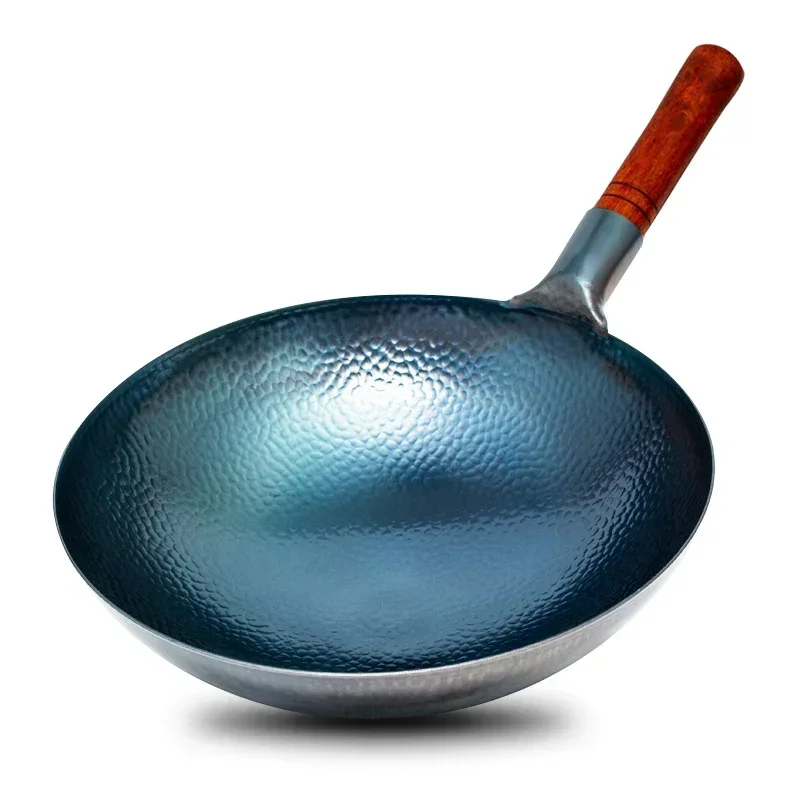 Traditional Handmade Iron Wok  - Cast Iron Corn recension och pris