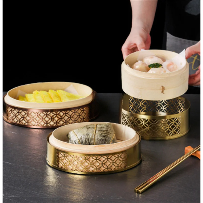 Chinese Bamboo Dimsum Lid Dump - Bao Steamer Bamboo recension och pris