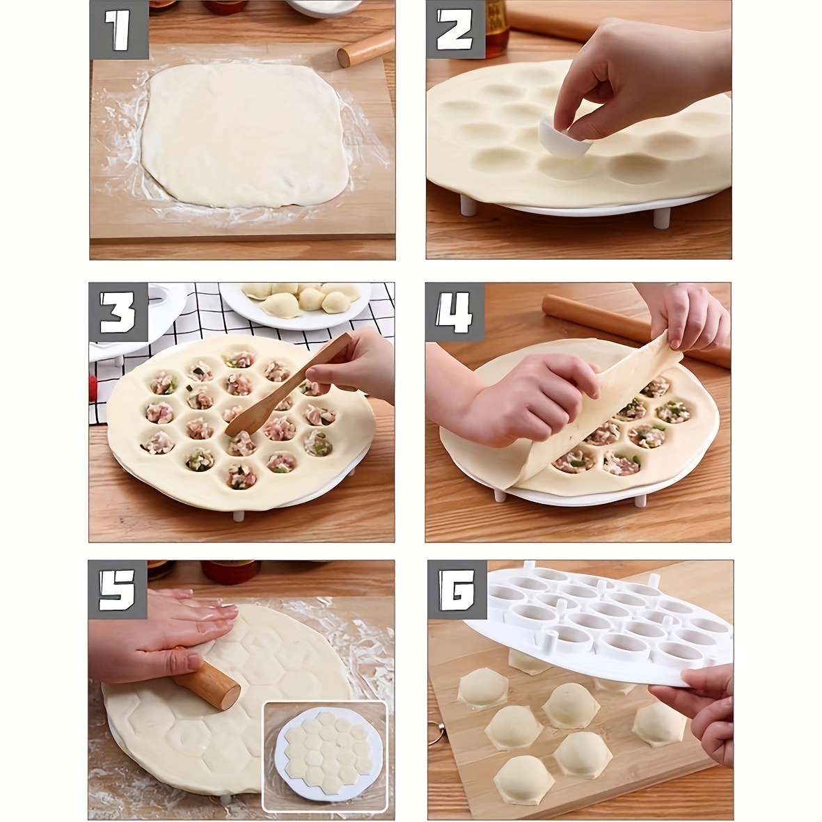 1pc- Simple Chinese Dumplings  - Dumpling Press Set recension och pris