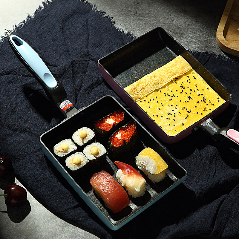 Frying Pan Tamagoyaki Omelette - Mini Pancake Griddle recension och pris