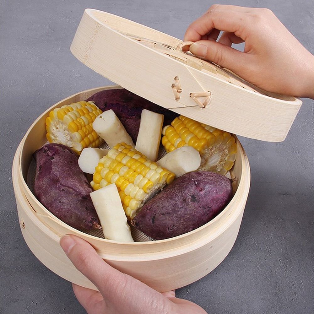 Chinese Steamer Bamboo Steamer - Bao Steamer Bamboo recension och pris
