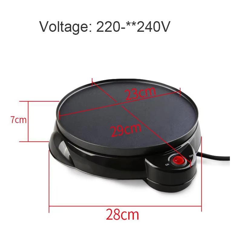 220V 650W Kitchen Electric Cre - Mini Pancake Griddle recension och pris