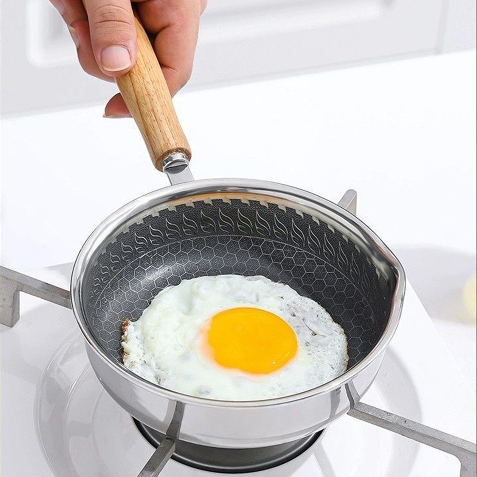 Nonstick Mini Frying Pan Woode - Egg Waffle Pan recension och pris