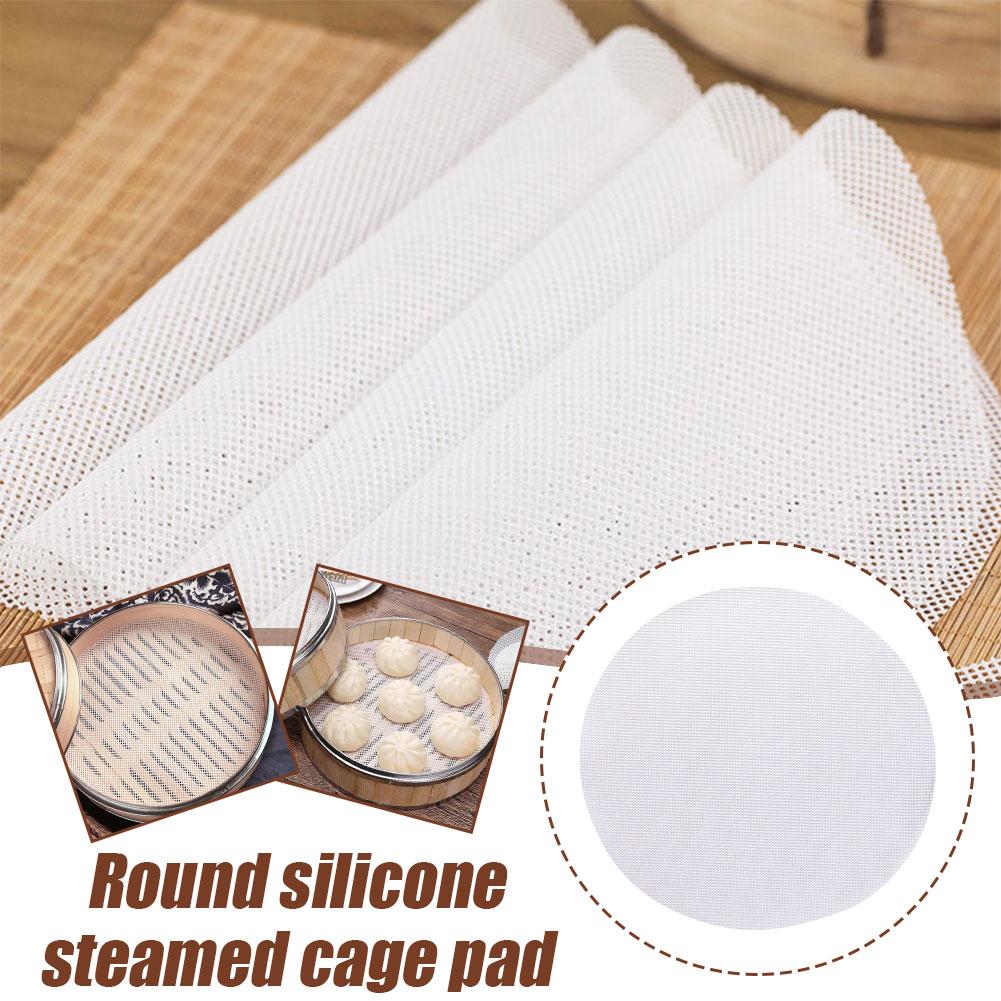 Silicone Bamboo Steamer Liners - Bao Steamer Bamboo recension och pris