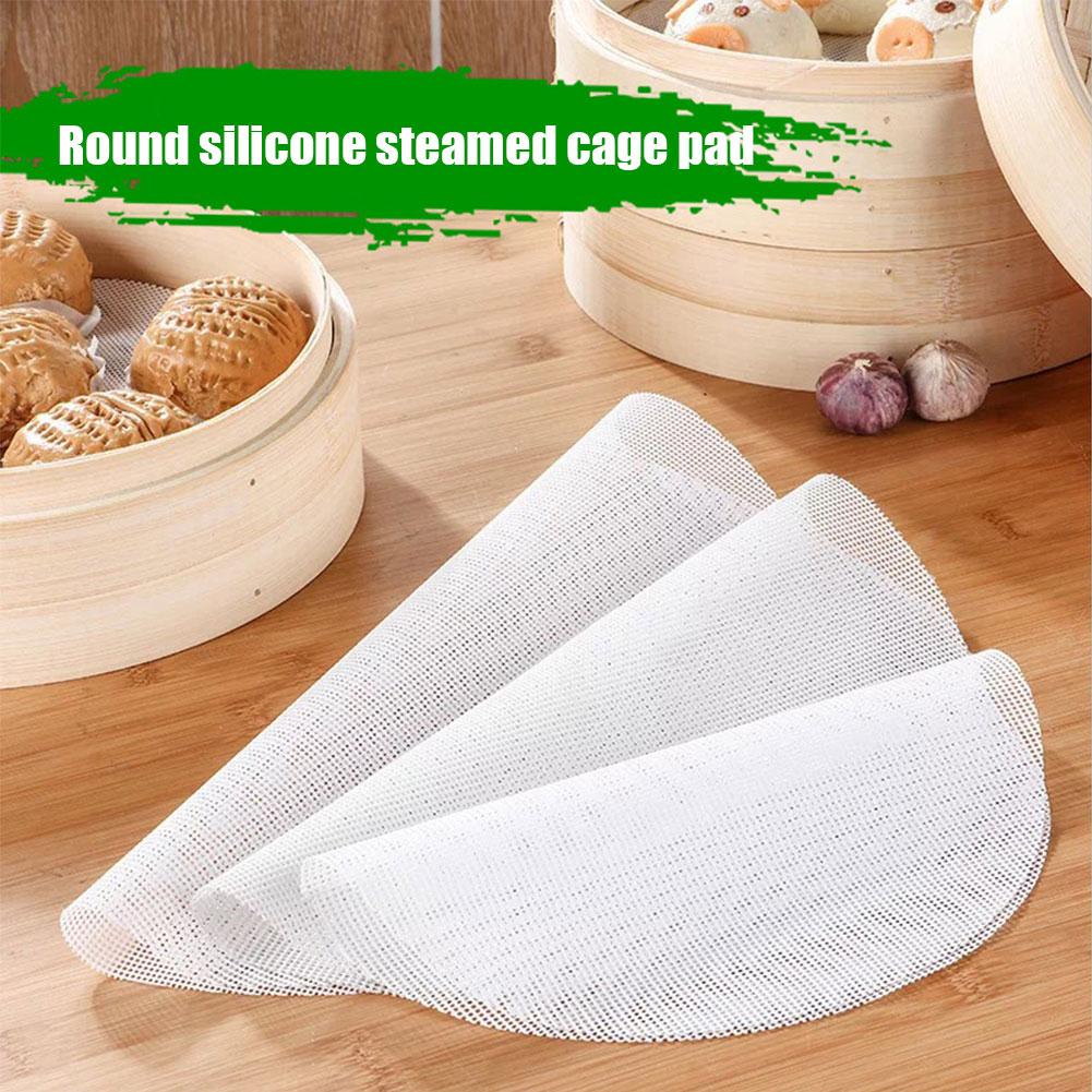 Silicone Bamboo Steamer Liners - Bao Steamer Bamboo recension och pris