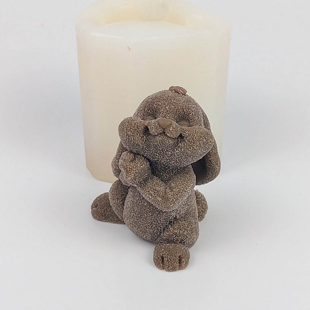 Praying Rabbit Moulds Soap Mol - Bunny Cake Mold recension och pris