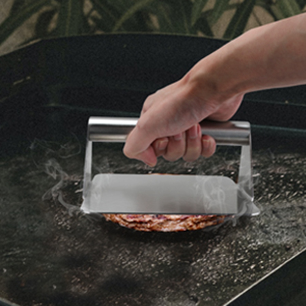 A04G-Square Meat Press Hamburg - Hot Dog Press recension och pris