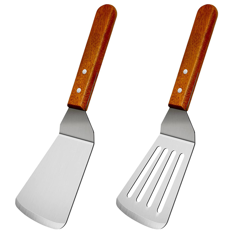 Metal Spatulas for Cast Iron S - Okonomiyaki Spatula recension och pris