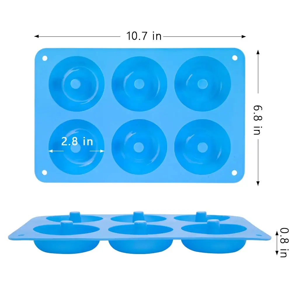1/2pcs Silicone Muffins Donut  - Donut Mold Silicone recension och pris