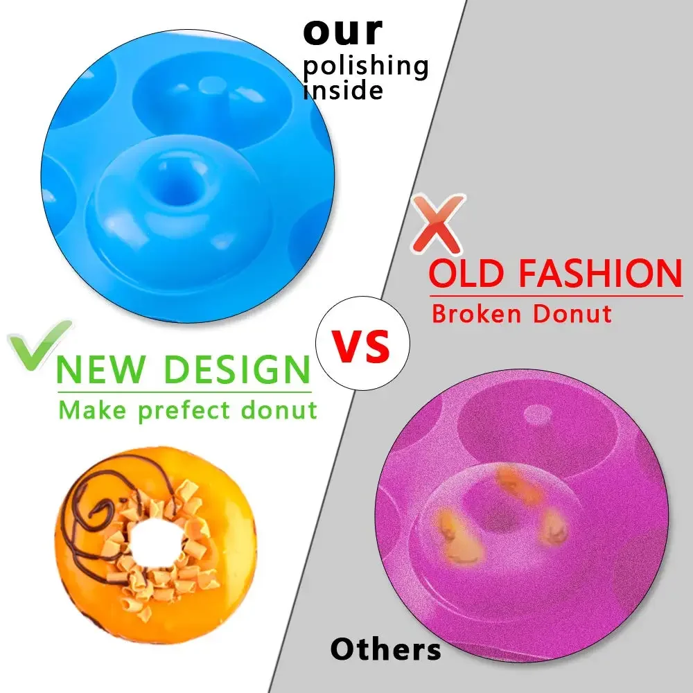 1/2pcs Silicone Muffins Donut  - Donut Mold Silicone recension och pris