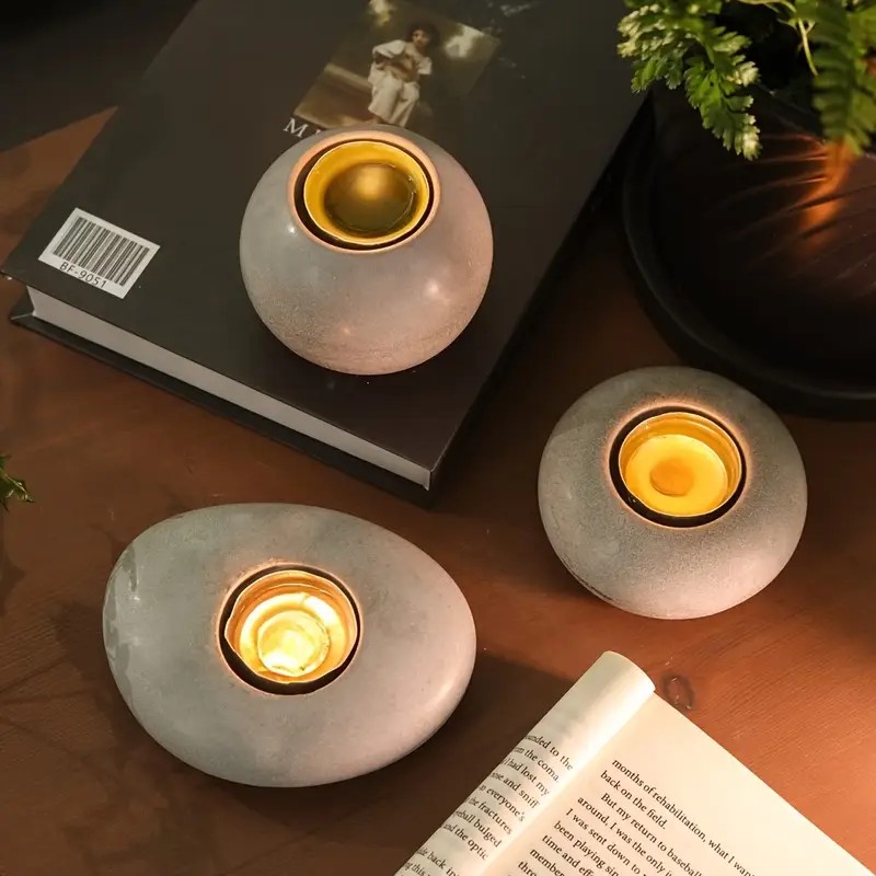 Tealight Candle Holder Resin S - Potsticker Mold recension och pris